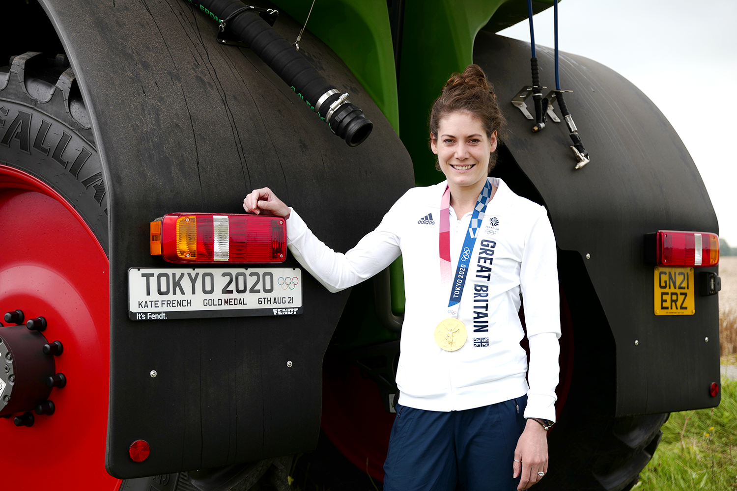 Olympic Gold commemorated by new farm sprayer