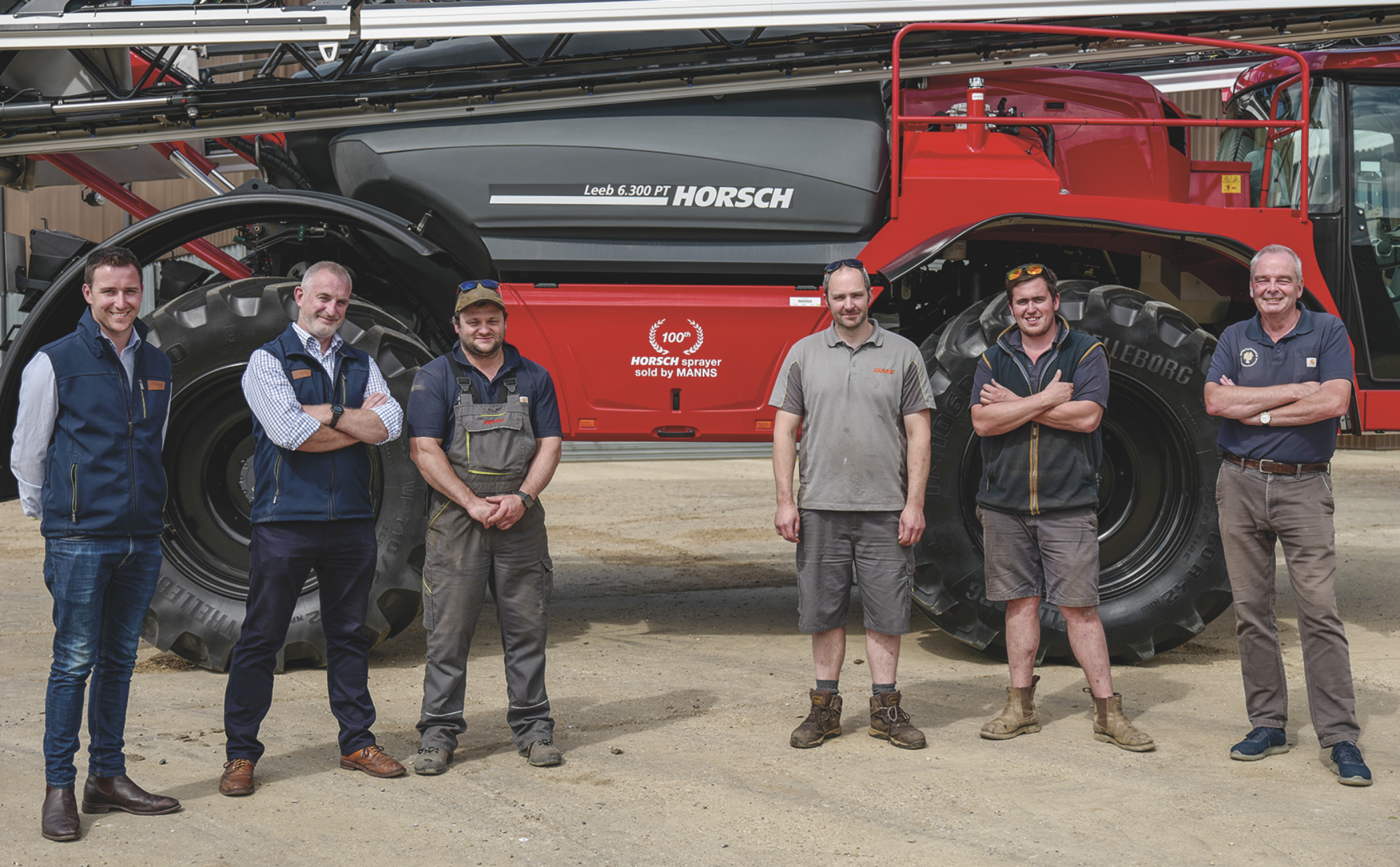 Celebrations for sale of 100th sprayer